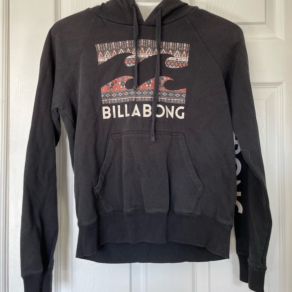 Billabong black hoodie - Picture 1 of 11
